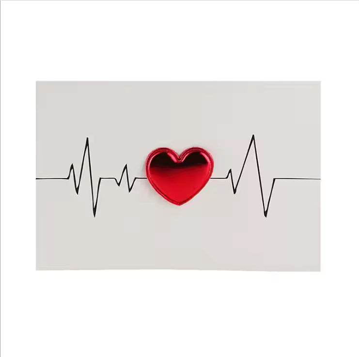 Valentines Love Heart Card